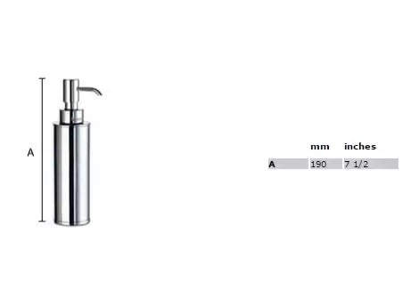 Smedbo Outline Bad Seifenspender Messing FK254
