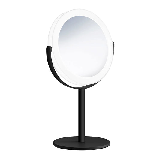Smedbo Outline - Make-up Spiegel Chrom & Schwarz