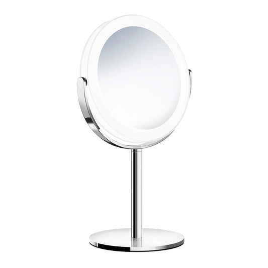 Smedbo Outline - Make-up Spiegel Chrom & Schwarz