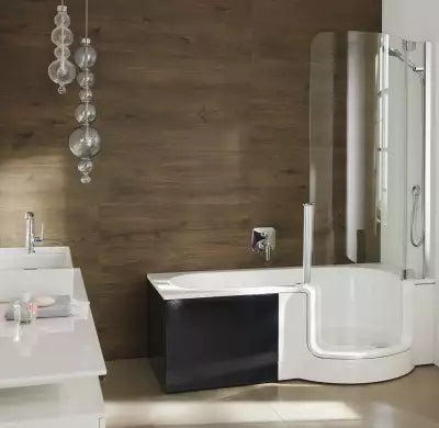 Artweger Twinline 1 Badewanne mit geraden Abschluss